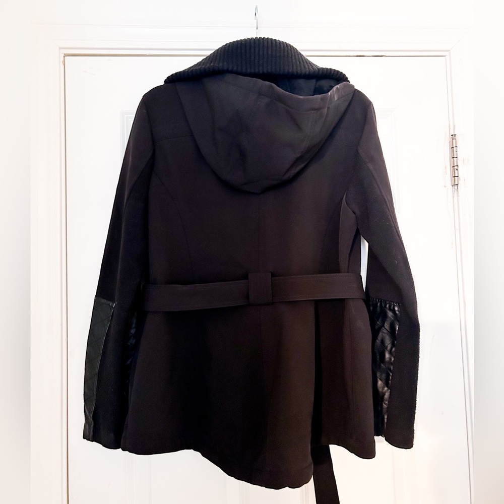 Black Hooded Jacket - image 3